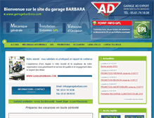 Tablet Screenshot of garagebarbara.com